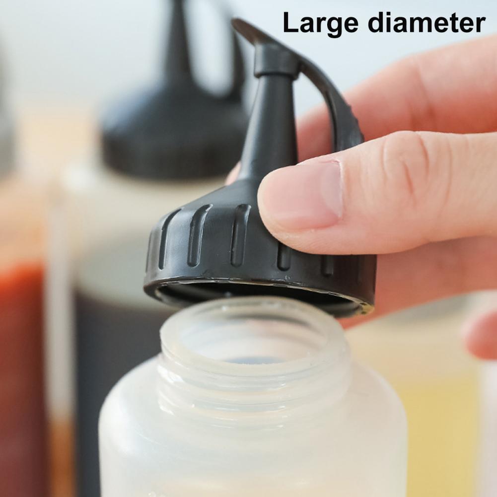 Joli distributeur de Sauce Flexible, facile à nettoyer, bouteille d&#39;épices légère sans gâchis