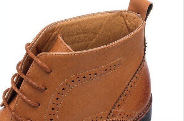 Für Männer Formale Kleid Martin Stiefel Herren Leder Halbschuhe Hochzeit Büro Stiefeletten Spitze-hoch Männliche Stiefel Schuhe botas hombre
