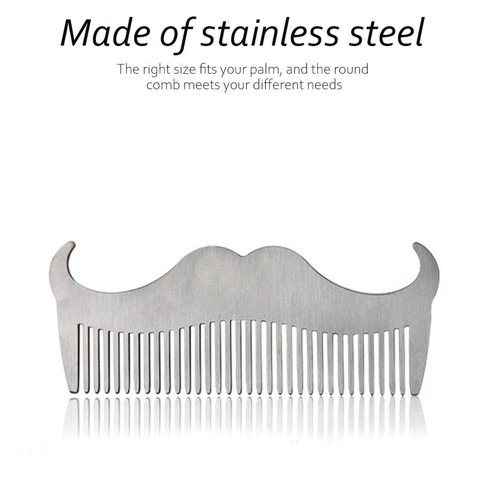 1 Set Men Beard Care Set Beard Razor Trimmer Hair Shape Comb Shaving Manual Small Scissors Home Hair Removal Tools Kit