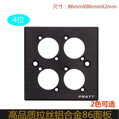 Painel de soquete, 86, de liga de alumínio, com fios para desenho, tomada redonda, hdmi, rca, cat6, cat3, usb, para parede: green