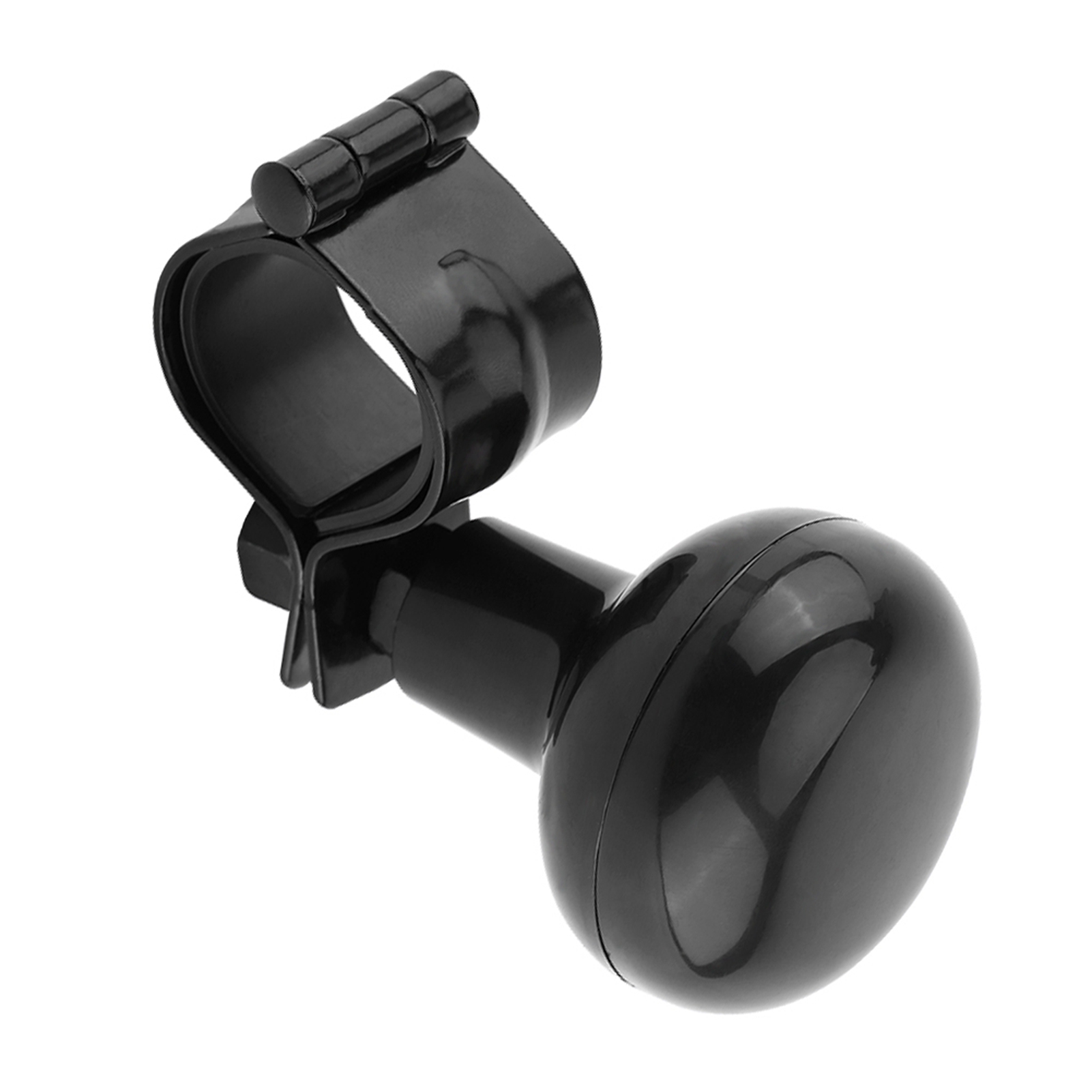 Manopola del volante per auto resistente Maniglia spinner nera Manopola spinner sterzo da 360 gradi Accessori per auto