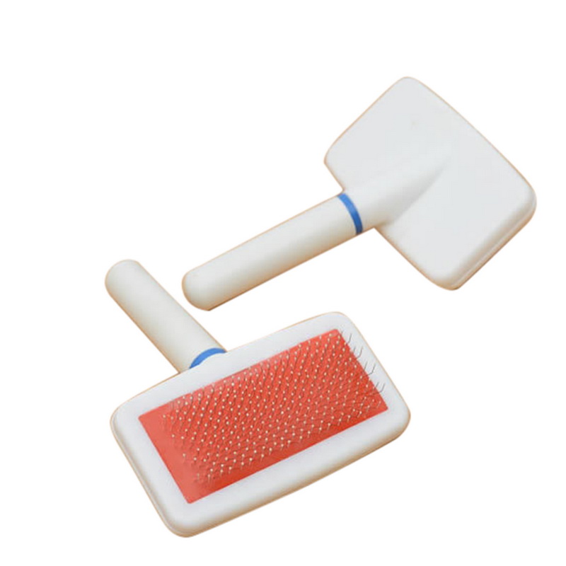 Saco de ar quente aperto filhote cachorro pente escova raspador cachorro slicker escova gilling limpeza rápida grooming ferramentas produtos para animais estimação