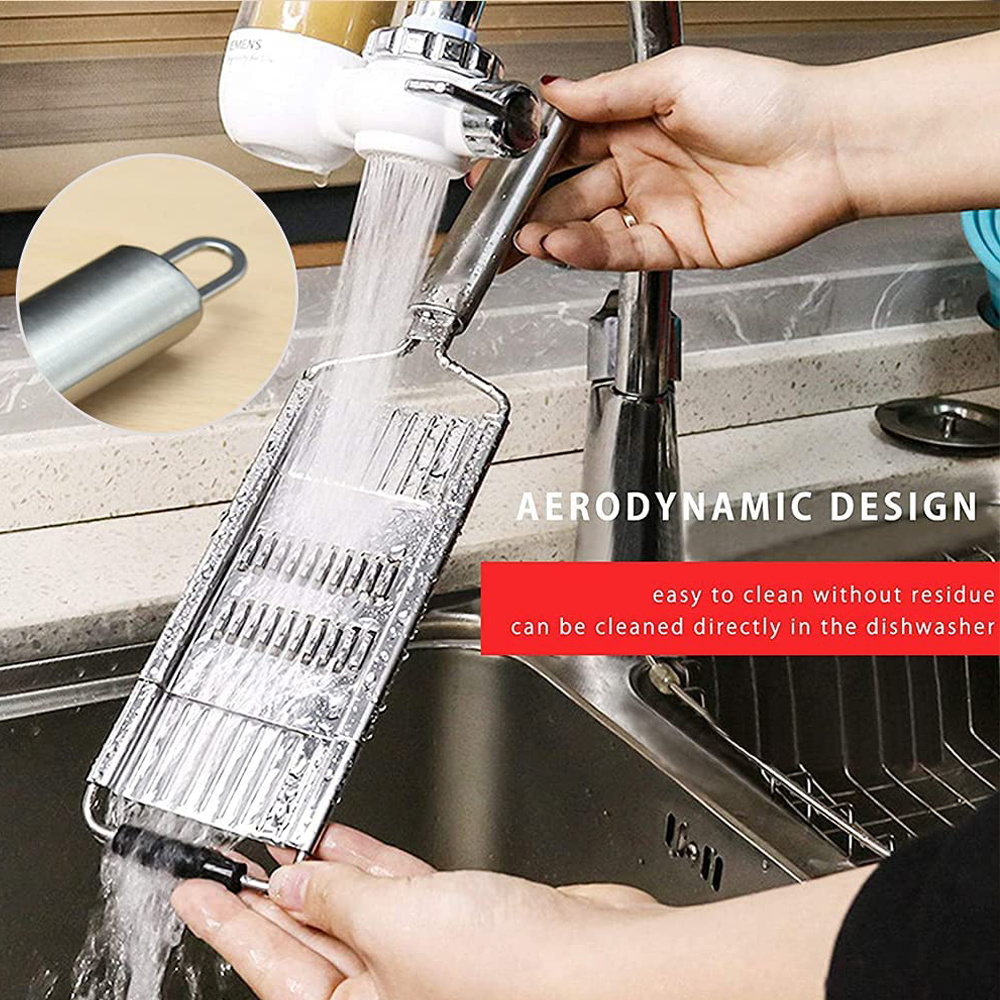 4in1Multi-purpose Vegetable Slicer Stainless Steel Grater Cutter Shredders Fruit Potato Peeler Carrot Grater Kitchen Accessories