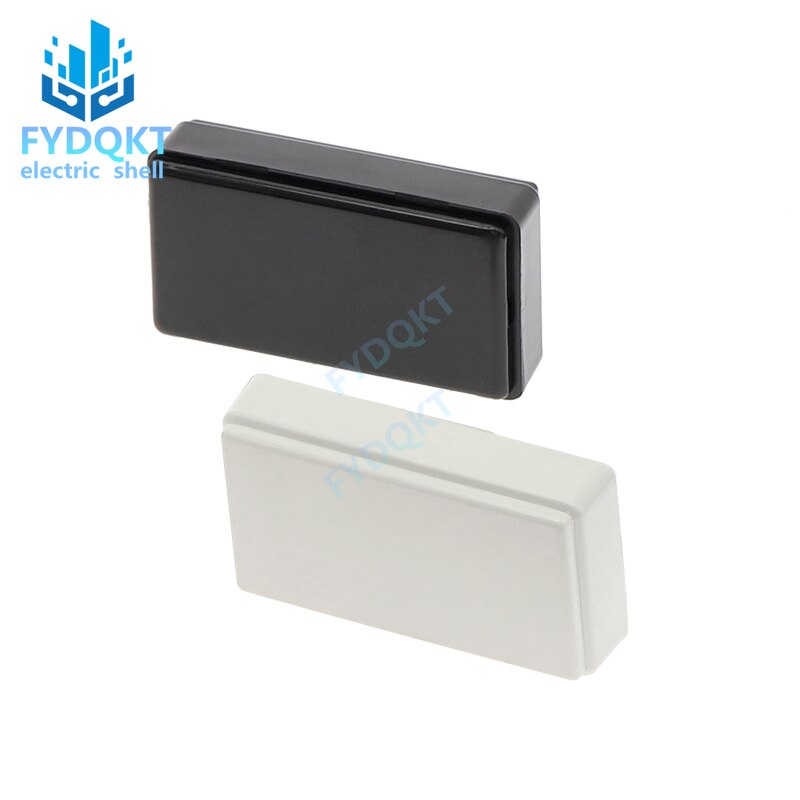 1pcs PCB Plastic Box Black Enclosure Electronic Project Case DIY 49x28x14mm Wire Junction Boxes