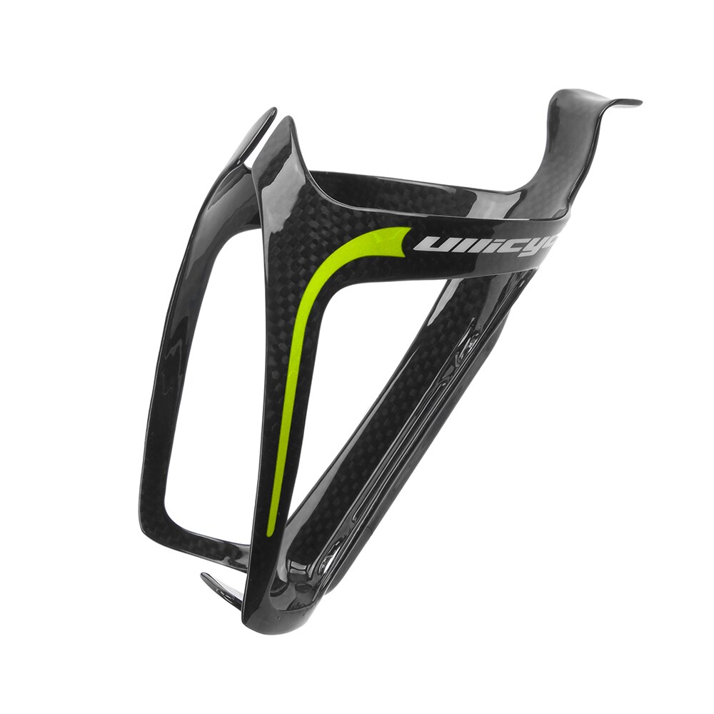 Ullicyc Ultra-Light Full Carbon Road Mountainbike Waterfles Houder/Fles Holderbar/Universele Fles kooi: fluorescent green