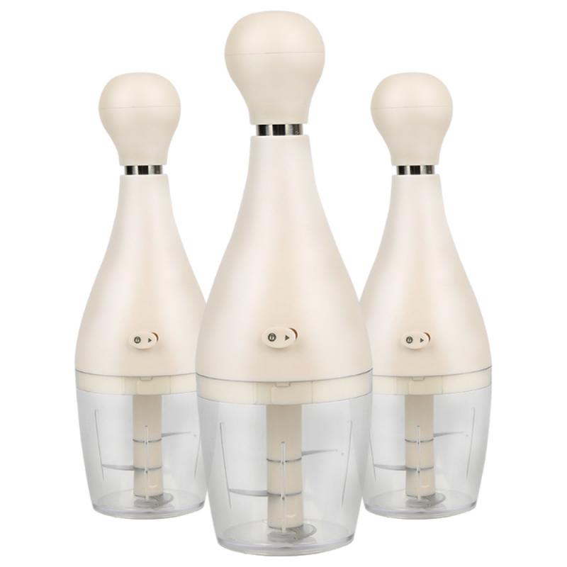 Elektrische Knoflook Grinder Portable Eten Pers Bowling Vormen Mincer Kruiden Stamper Chili Vlees Spice Chopper Keuken Accessoires