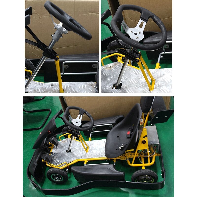 Volante clásico para Buggy Kart Go, accesorios de volante de espuma cuádruple, para playa, 150-250CC