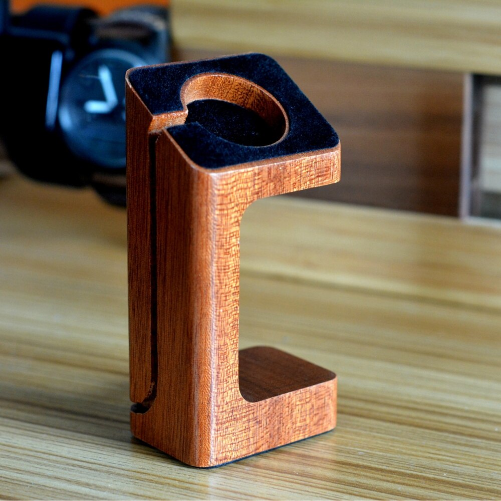 CASEIER Stazione di Carica Del Supporto Del Basamento molo per Mela Serie di Orologi di Legno 1/2/3/4 42 millimetri 38 millimetri cavo del caricatore del supporto per iwatch 1 2 3