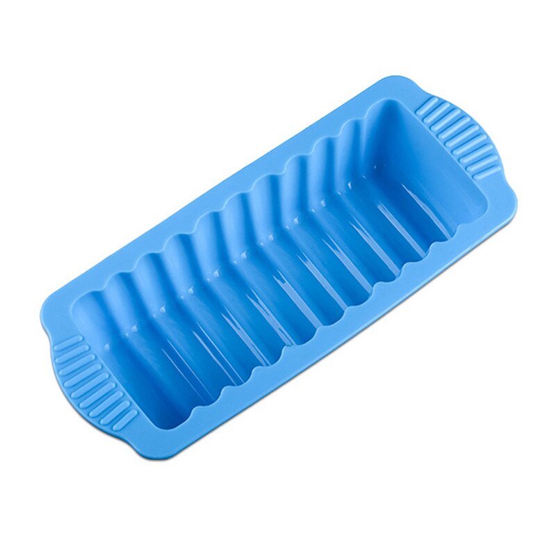 Yancorp 3Pcs Siliconen Zeep Mallen 6 Holten Siliconen Zeep Mold Ocean Wave Zeep Maken Mallen Rechthoek en Bloem Vormen Voor Zeep Maken Handgemaakte Cake Chocolade Biscuit Pudding Jelly Ice Cube Tray
