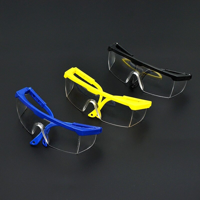 Shades Blue and white telescopic safety labor protection Protective Glasses Shockproof windproof dust sanding goggles Glasses