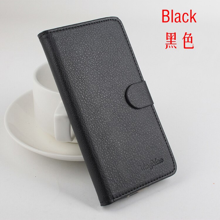Flip Luxury Leather Case For Uhans A101 Wallet PU Leather Case For Uhans A101 Mobile phone holster Wallet Phone Bag Case: LR lizhiwen hei