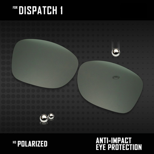 OOWLIT Lenti di Ricambio Per Oakley Spedizione 1 OO9090 Occhiali Da Sole Polarizzati-Multi Colori: Green Black