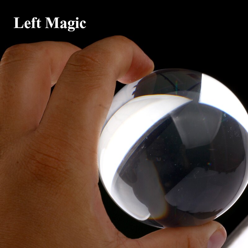 80 Mm Contact Juggling Ball Magic Tricks Crystal Ultra Clear 100% Acrylic Ball Manipulation Juggling Balls For Party Stage Magic