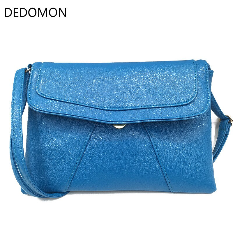 Diagonal magnetisk knap håndtaske dametaske crossbody skulder messenger tasker kvinder konvolut clutch