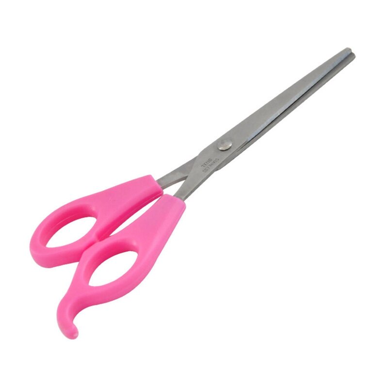 3Pcs Professionele Roze Diy Vrouwen Meisje Pony Artefact Tool Kit Kapper Gereedschappen Snoeien Schaar