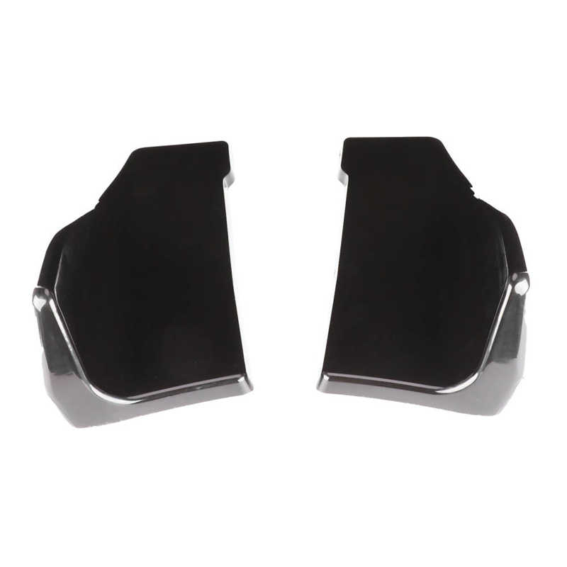 car styling running boards Universal Rear Bumper Diffuser Lip Side Skirts Glossy Black with Mounting Screws car