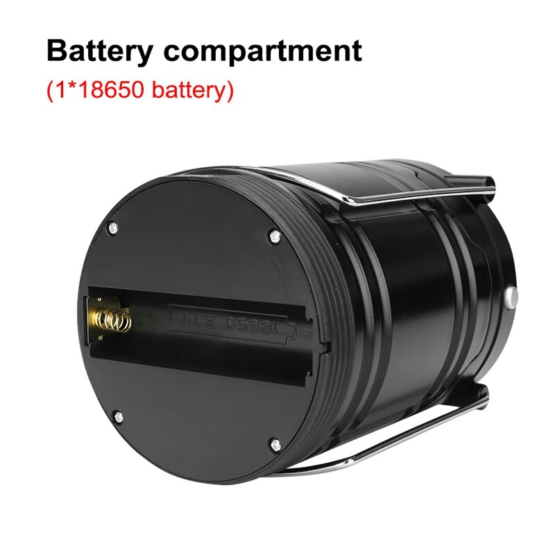 LED Camping Light USB Rechargeable Flashlight For Outdoor Tent Lamp Portable Emergency Waterproof Searchlights