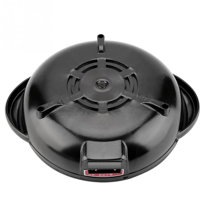 1500w 2 in 1 elektrisk panna gryta bbq stekning kock elgrill kök matlagningsmaskin hemmabruk