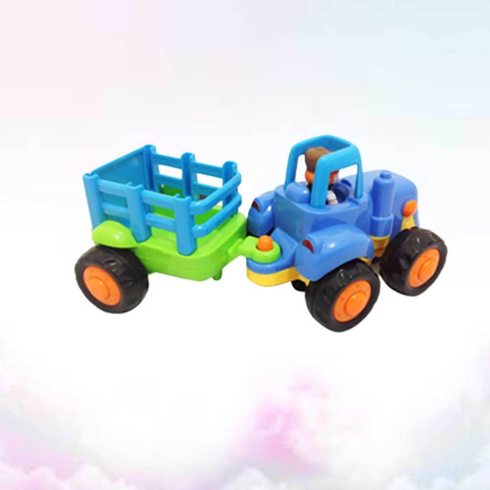 Kids Auto Tractoren Auto Model Techniek Van Model Kids Early Learning Blauw