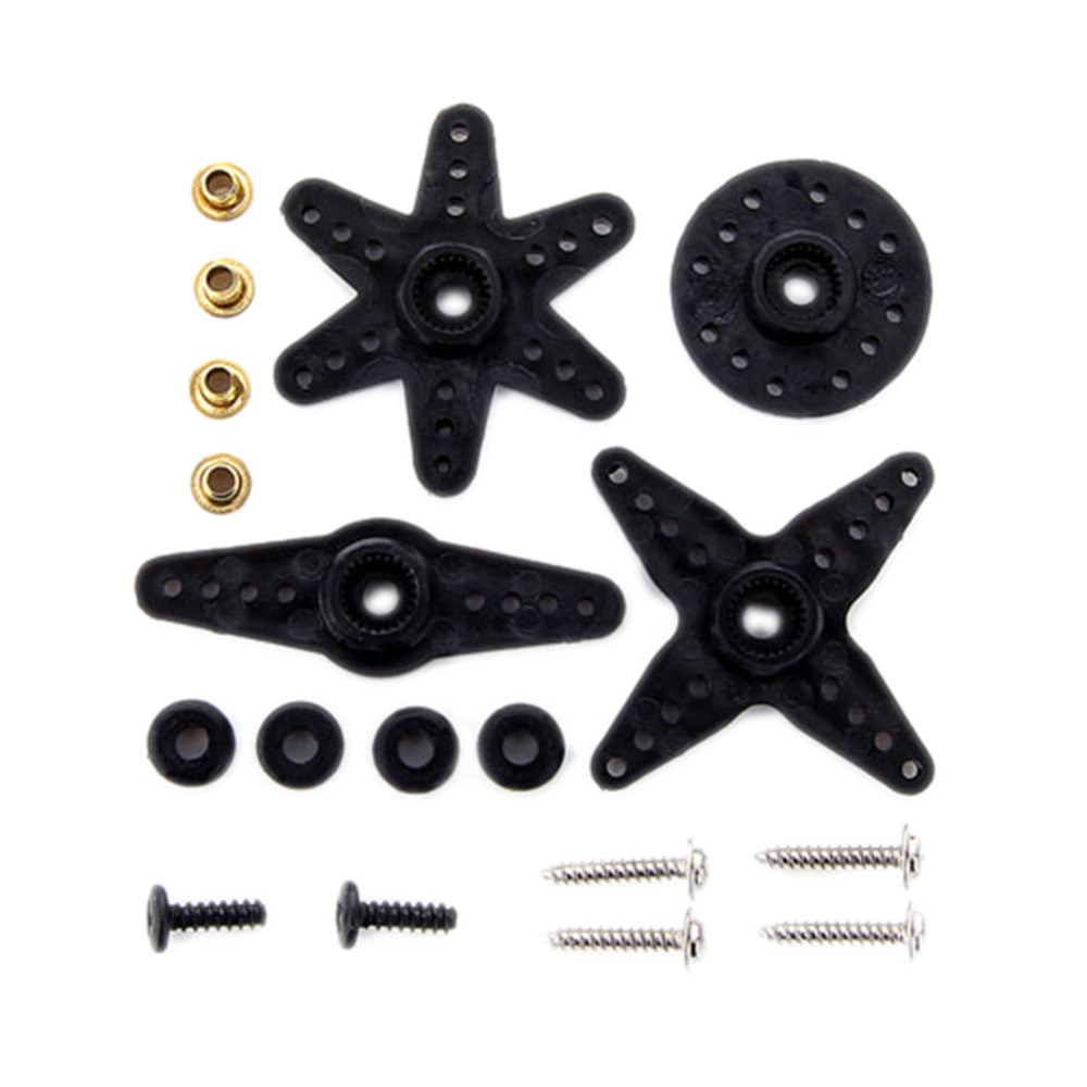 4Pcs Feetech FS5103R 3kg.cm 360 Degree Continuous Rotation RC Servo Motor Analog +4Pcs Wheels for Robot Smart Car FZ3413