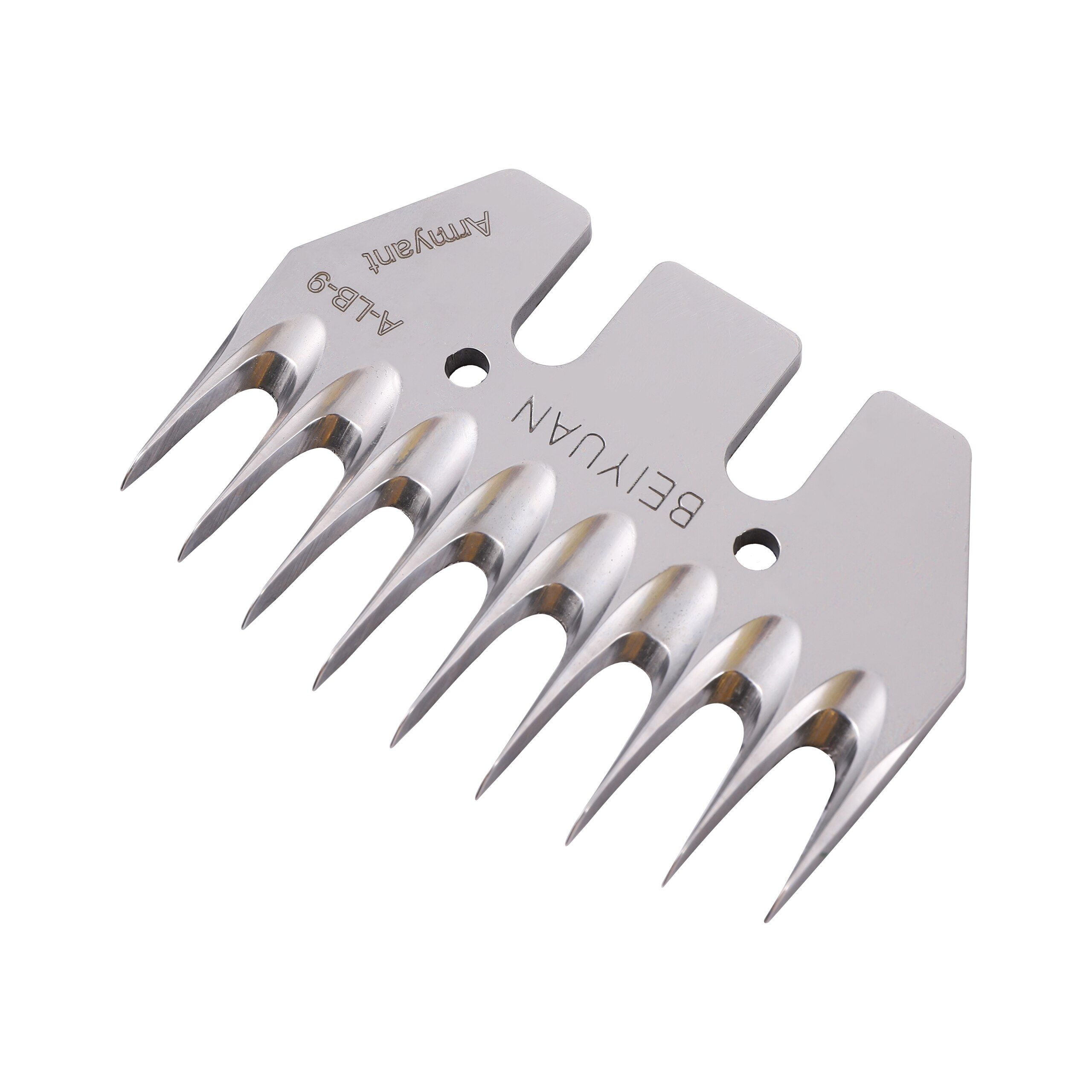 Tijeras de esquilar ovejas y cabras, herramienta alternativa recta para esquilar ovejas, hoja curva de 4/9/13 dientes, 2 piezas