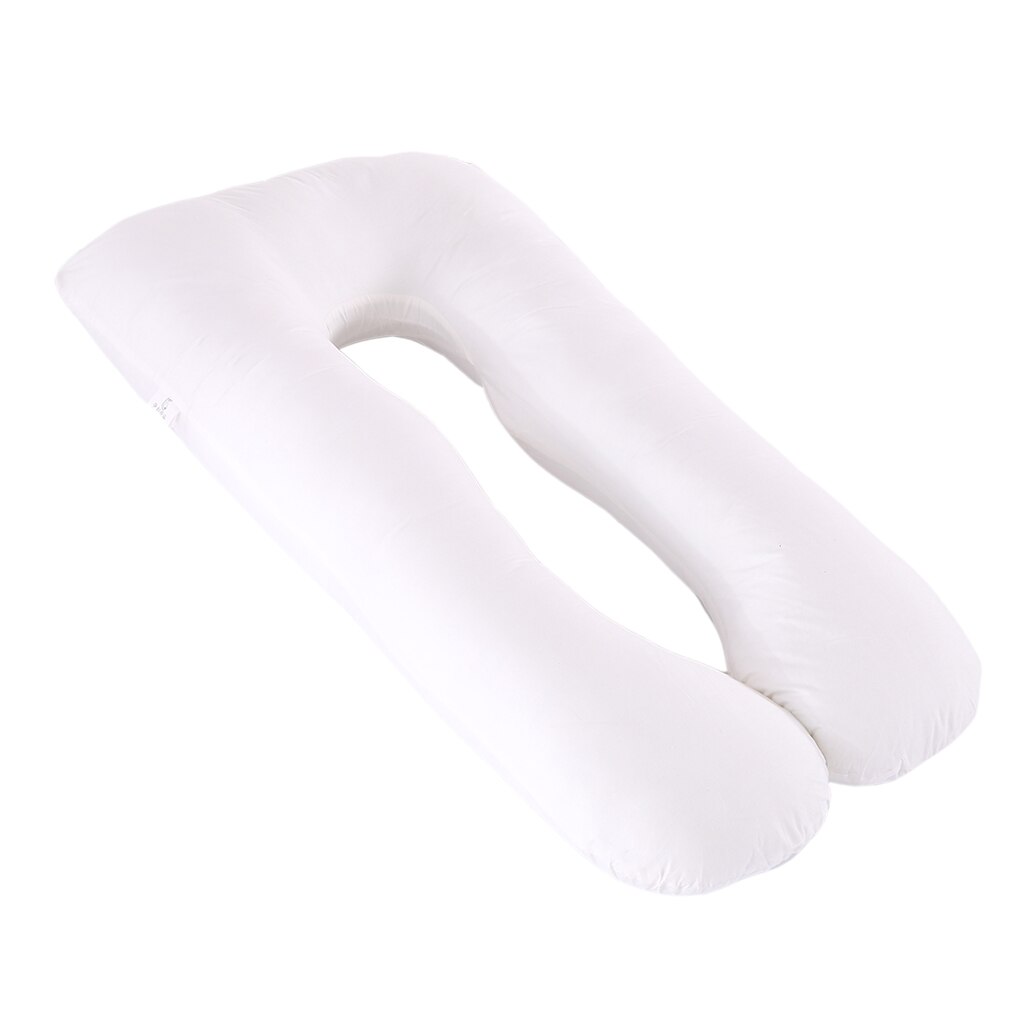 Taie d'oreiller complète en forme de U | Assortiment de 130x70cm, pour le remplacement des traversin de maternité, étui de soutien pour la grossesse, 8 couleurs disponibles