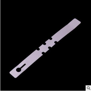 100pcs Durable Plant Hanging Tags plastic garden labels for Sapling Trees Nursery Classification Signs prompt card Planting tool: white