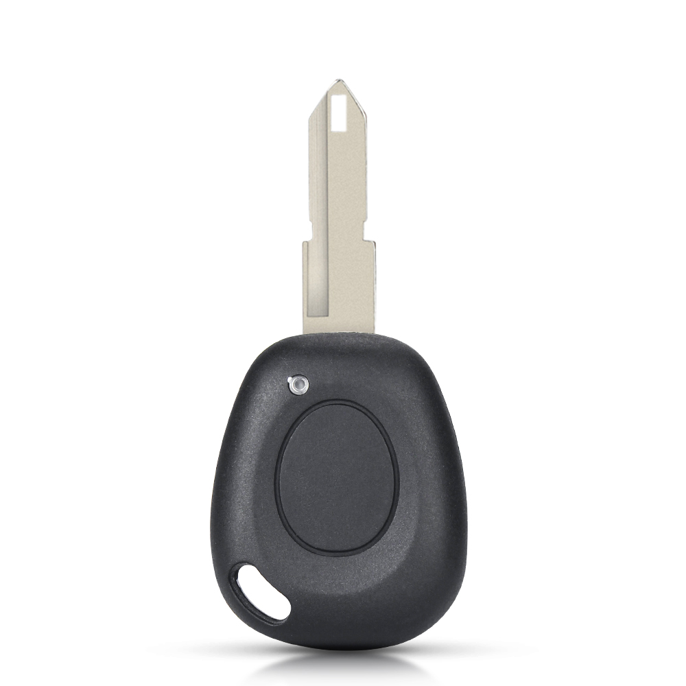 Keyyou novo 1 botão chave fob remoto escudo caso lâmina sem cortes para renault megane scenic laguna espace clio substituição capa: CINZA / 5 botões