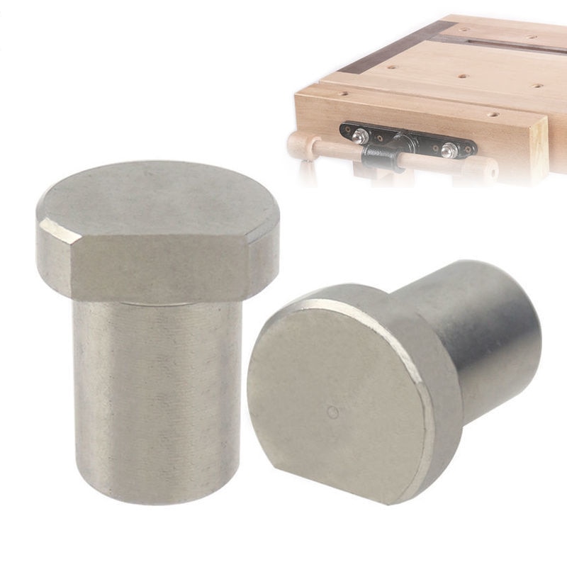 Arbejdsbænk stop tenon fix desktop tenon limit-block 20mm rustfrit stål til træbearbejdning bord tilbehør