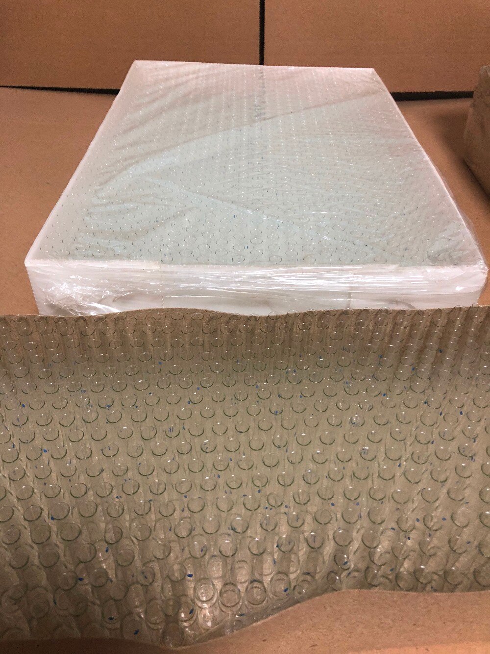 630 stk / æske 1ml klart glas ampulflaske hætteglas kurvehals let at folde ampola
