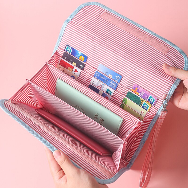 Reizen Noodzakelijk Aktetassen Waterdichte Multifunctionele Document Zak Vrouw Kantoor Materiaal Organizer Handtas Accessoires Benodigdheden