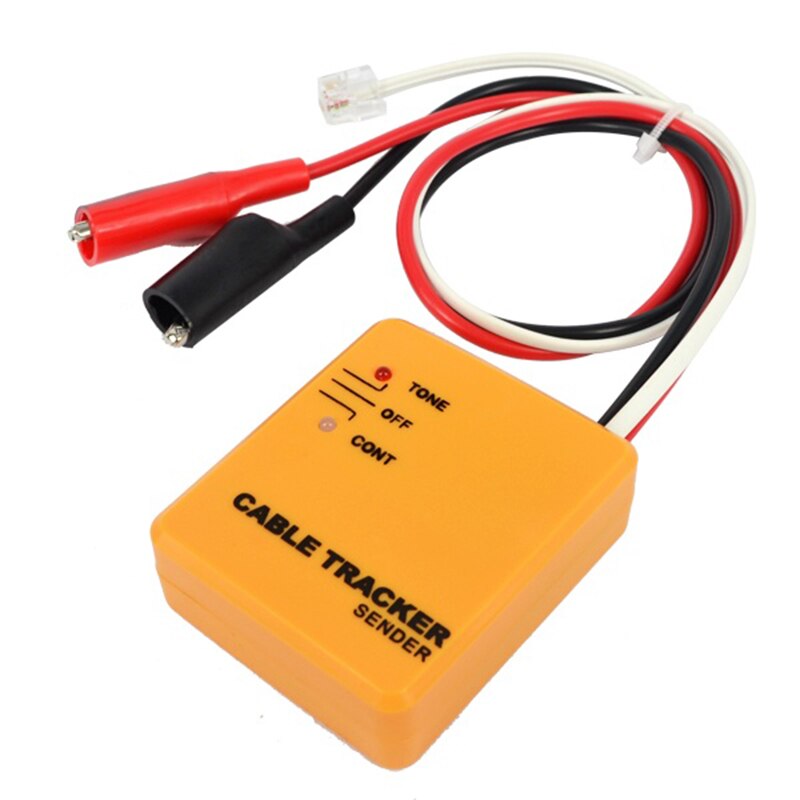 Portabl RJ11 Network Phone Telephone Cable Tester Toner Wire Tracker Tracer Diagnose Tone Line Finder Detector Networking Tools