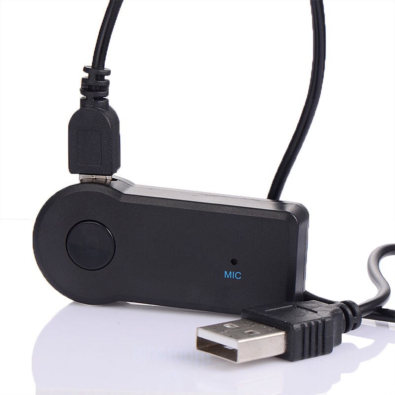 1Pc 2 In 1 Draadloze Bluetooth 5.0 Ontvanger Zender Adapter 3.5Mm Jack Voor Auto Muziek Audio Aux hoofdtelefoon Reciever