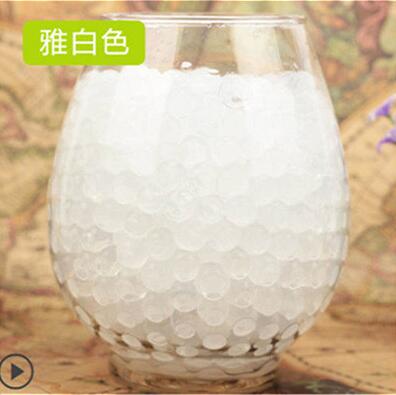 100 Stck Perle Boden Wasser Perlen Gel Ball Für Blume Schlamm sich Magie Gelee Kugeln Blumen- Anlage obst gemüse hause Dekoration