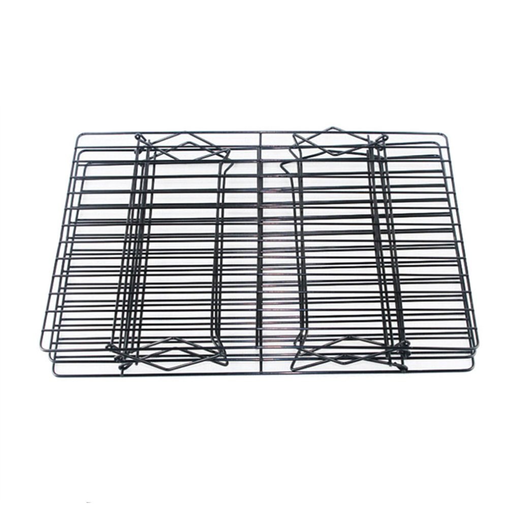 3 Tier Foldable Cooling Rack Expandable & Collapsible Cookie Cooling Wire Rack Three-layer baking cold rack