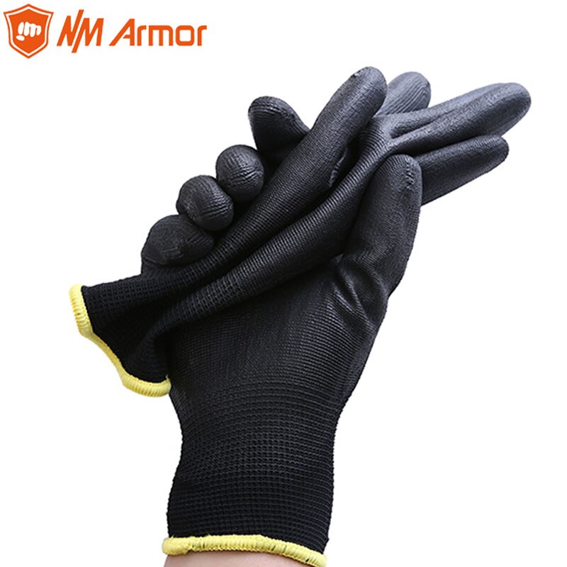 Werken Handschoenen Katoen Heavy Duty - voor 12 Paar Witte Handschoenen Mannen, Vrouwen BBQ Dikkere Industrie Gebreide Cut Resistant All-Weather Customer Support