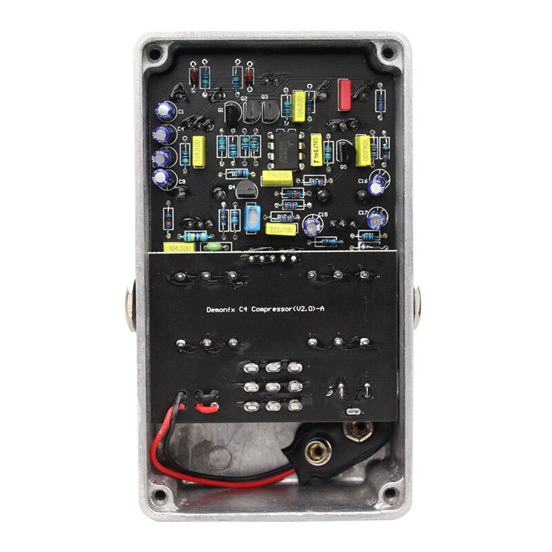 Compresor Demonfx/Overdrive/Booster Pedal de efectos de guitarra de con True Bypass