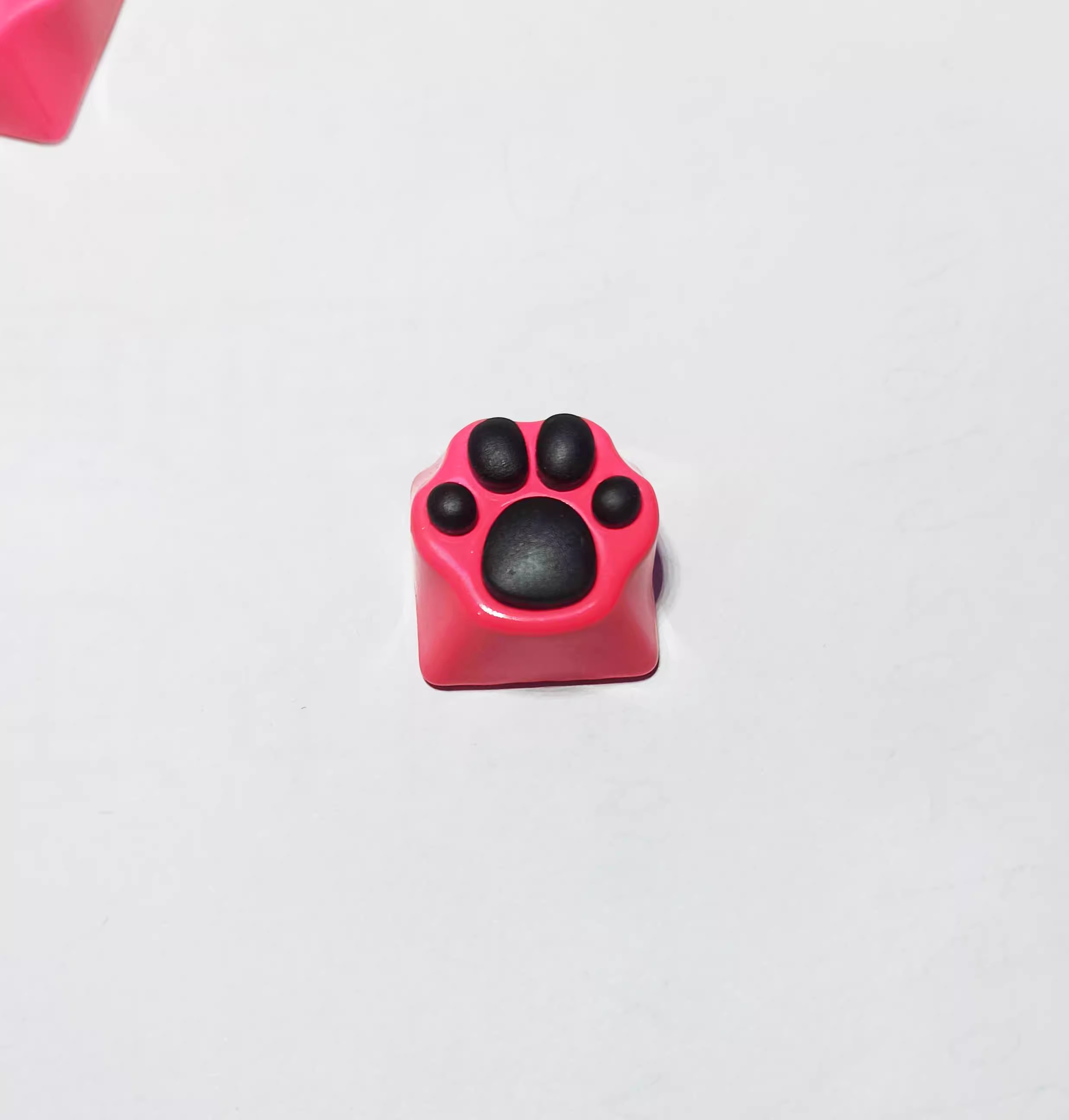 1 Set MX Switch Mechanical Keyboard Backlit Keycaps ESC WASD And Arrow Keys Metal Cat's Claw Key Cap: DARK GRAY