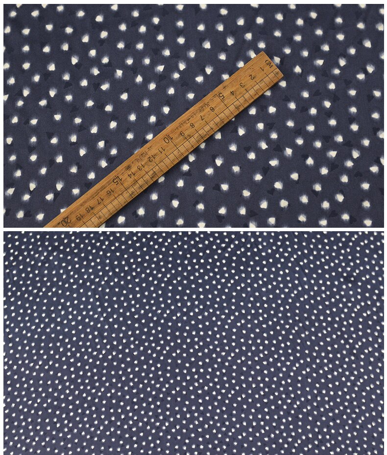 100cm*135cm geometriske 100%  silke charmeuse stof jacquard silke kjole materiale