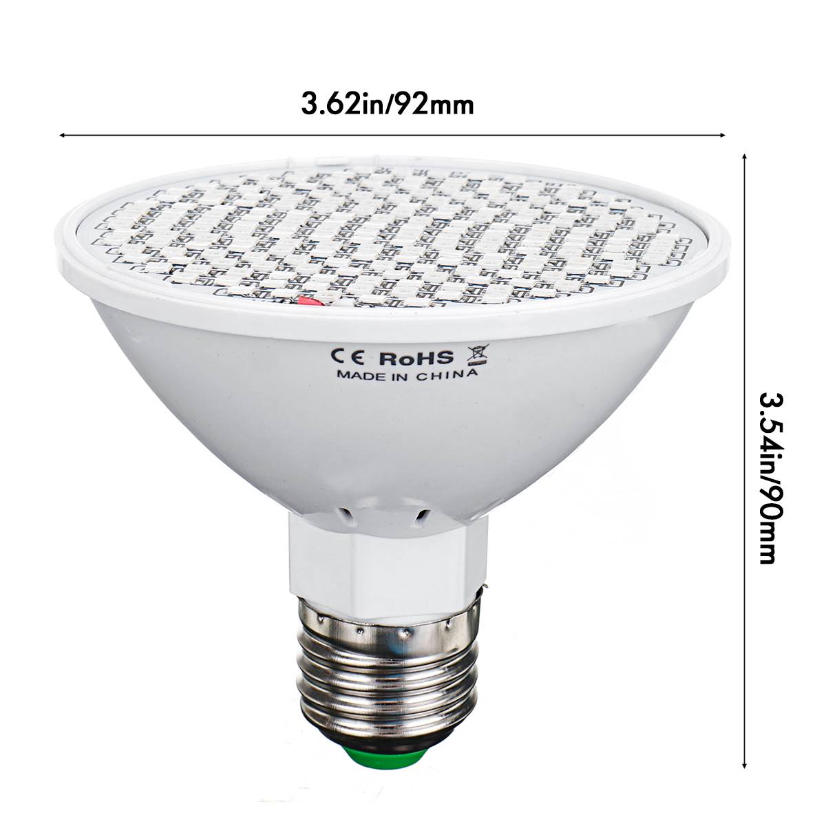 200 LEDs 45W Anti Aging Red LED Light Therapy Deep 660nm and Near Infrared 850nm Red Grow Light for Full Body Skin Pain Relief