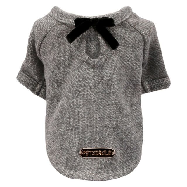 Hond Kleren Teddy Hond En Najaar Twee Voeten Kostuum Bichon Pommeren Kleine Hond Puppies Gouden Standaard Ronde Hals Shirt: Dark gray / Xl