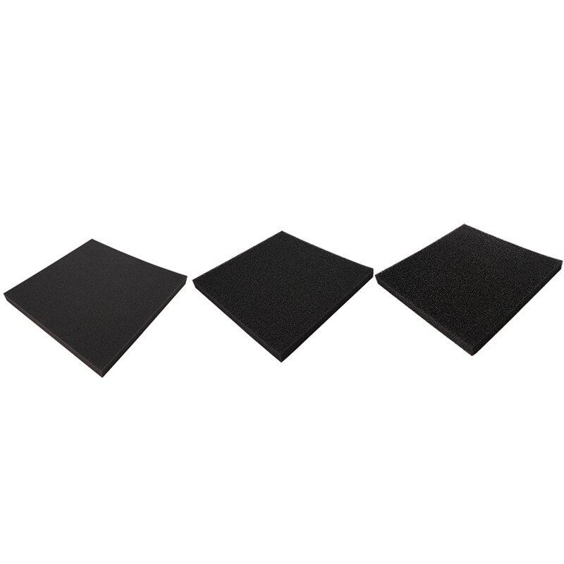 Activated Carbon Foam Pad Filter Aquarium Square Filtration Sponge Sheet