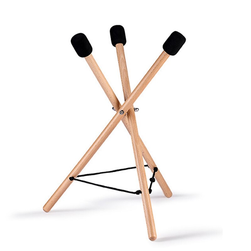 MINI Musical Instrument Handpan Hand Disc Universal Solid Wood Performance Drum Pan Bracket Tongue Drum Accessories