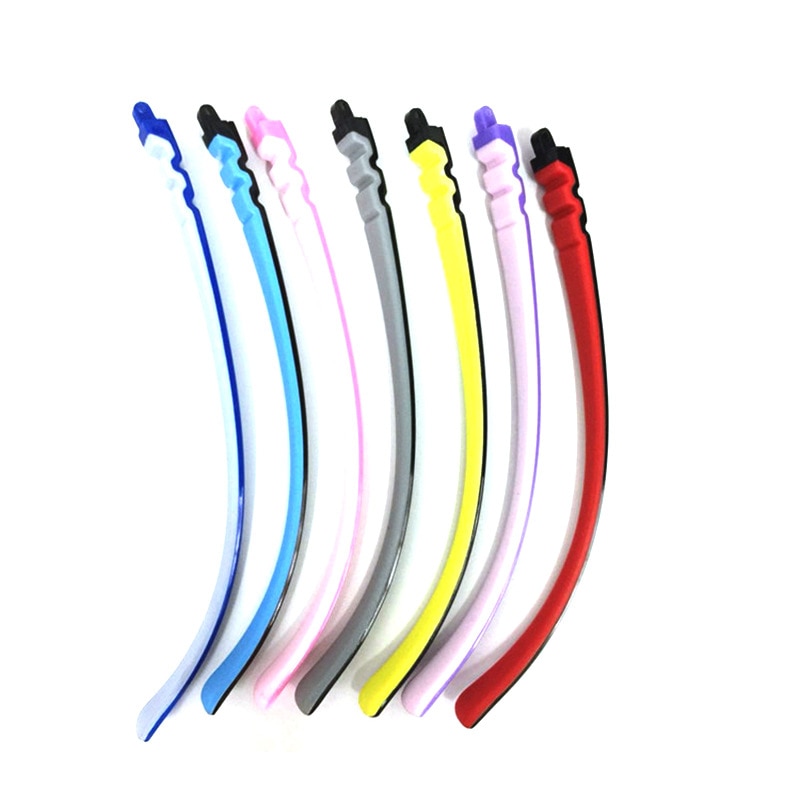 Children&#39;s silicone glasses legs Snap-on color silicone temples pair Multi-color optional Children&#39;s glasses accessories