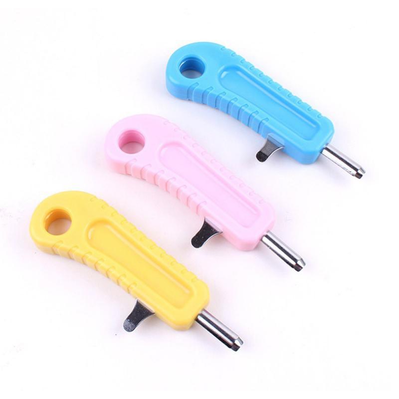 1* Nut Cracker Pistachio Nut Opener Stainless Steel Plastic Handle Nut Open Tool Sheller Manual Nut Opener Kitchen Accessories
