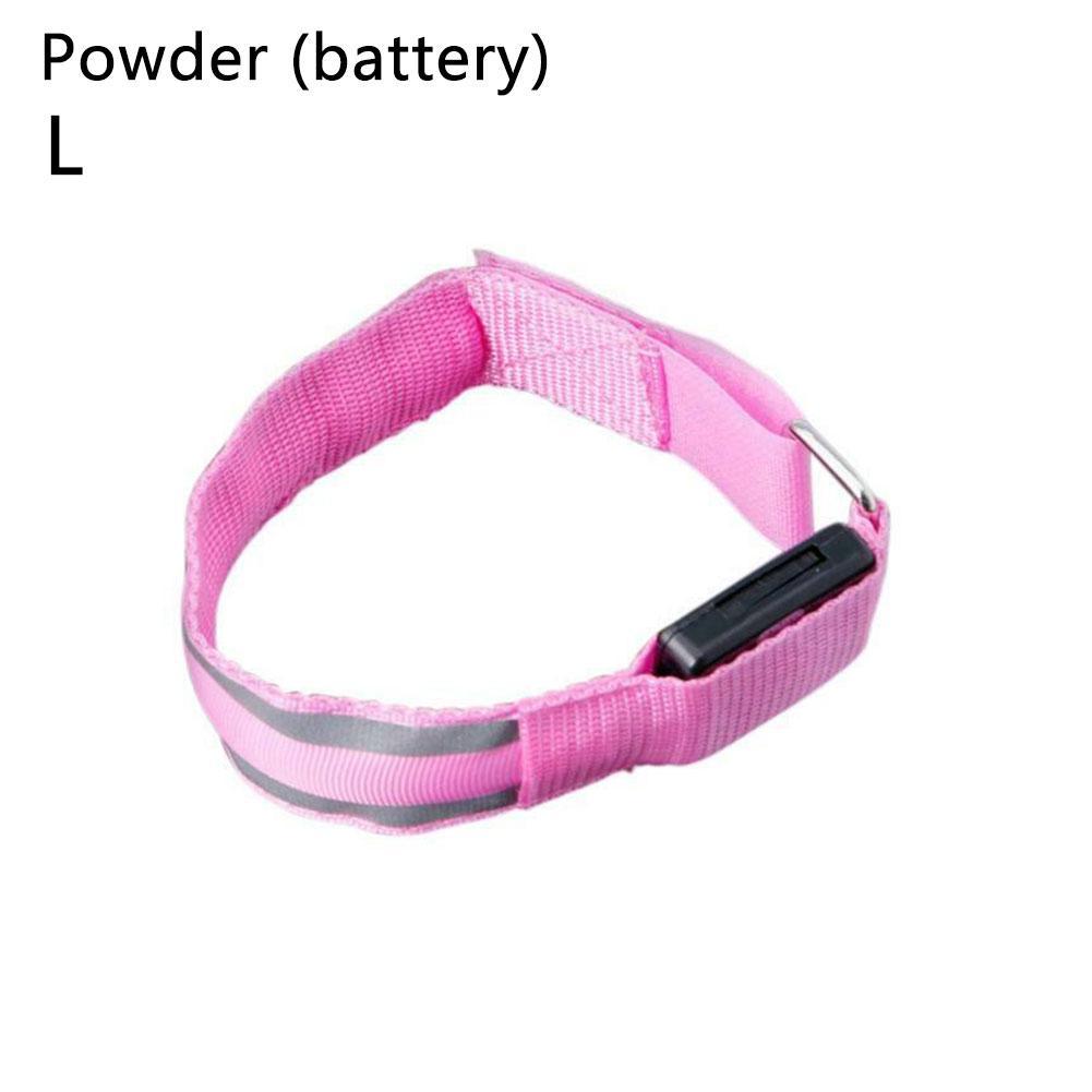 Nacht Lauf Armband Outdoor Sport LED Licht USB Warnung Sicherheit Bike Wiederaufladbare Armband Arm Radfahren Gürtel Fahrrad Bein O4M8: L