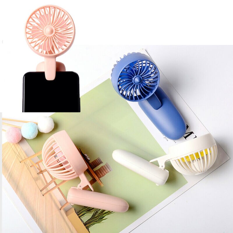 Draagbare Usb Oplaadbare Desk Fan Battery Operated Clip Op Mini Fan Handheld