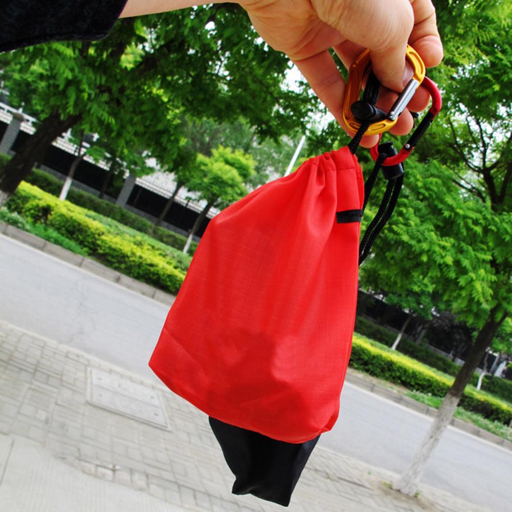 Leuke Mini Outdoor Camping Klimmen Draagbare Trekkoord Opbergtas Gadget Pouch