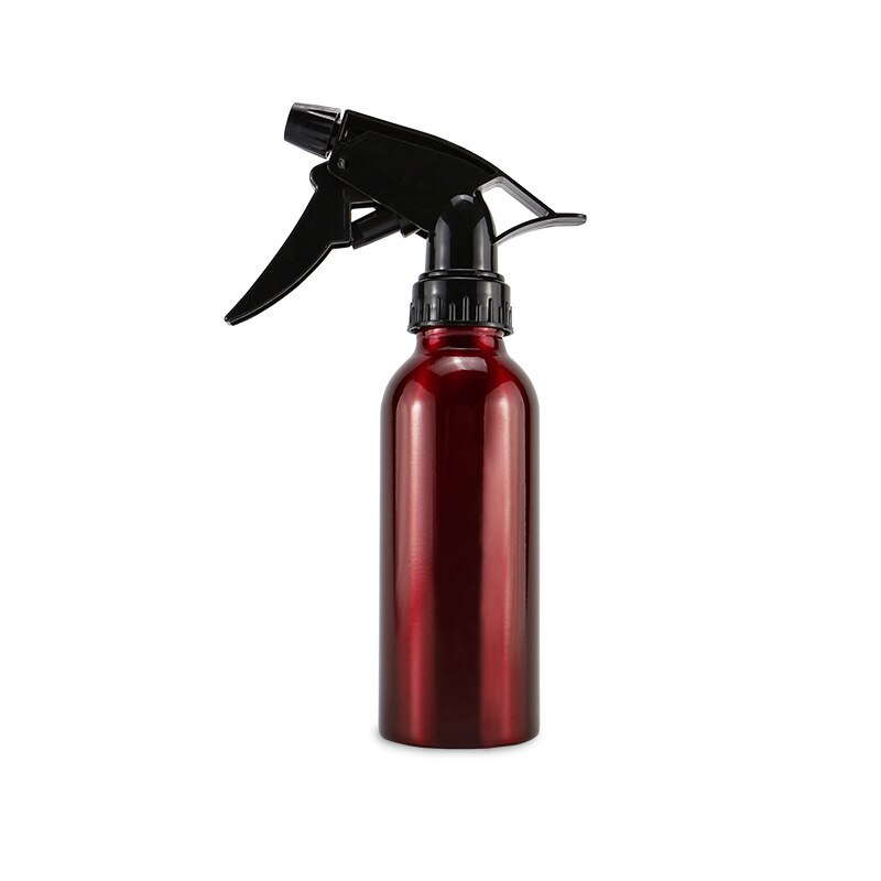 Bouteilles de pulvérisation en aluminium, rechargeables, pour Salon de coiffure, outils de coiffure, 200ml, 1 pièce: Rouge