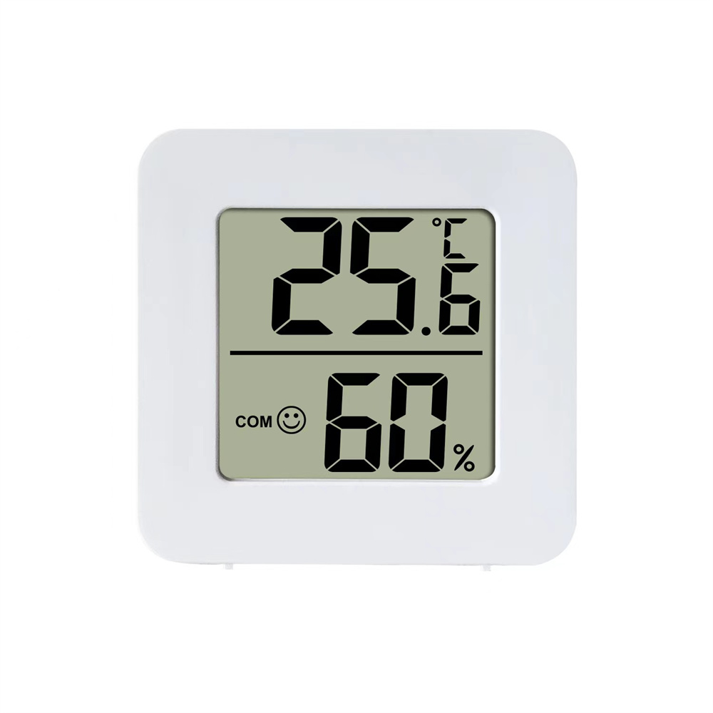 Digitales Thermometer Hygrometer Schlafzimmer Zuhause Elektronisches Messgerät Mini Heimat Elektronisches Nassthermometer LCD Elektronischer Monitor: Gold